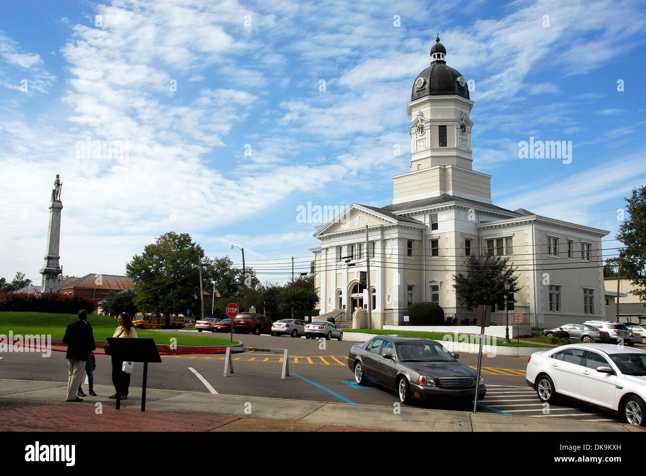 Claiborne County Courthouse, Port Gibson, site of the economic boycott