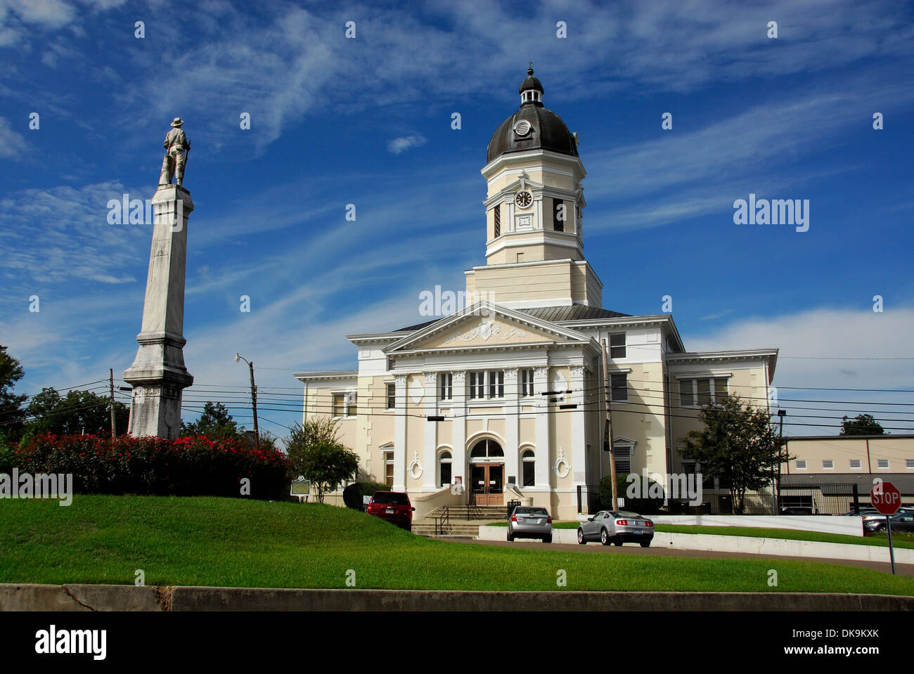Claiborne County Courthouse, Port Gibson, site of the economic boycott