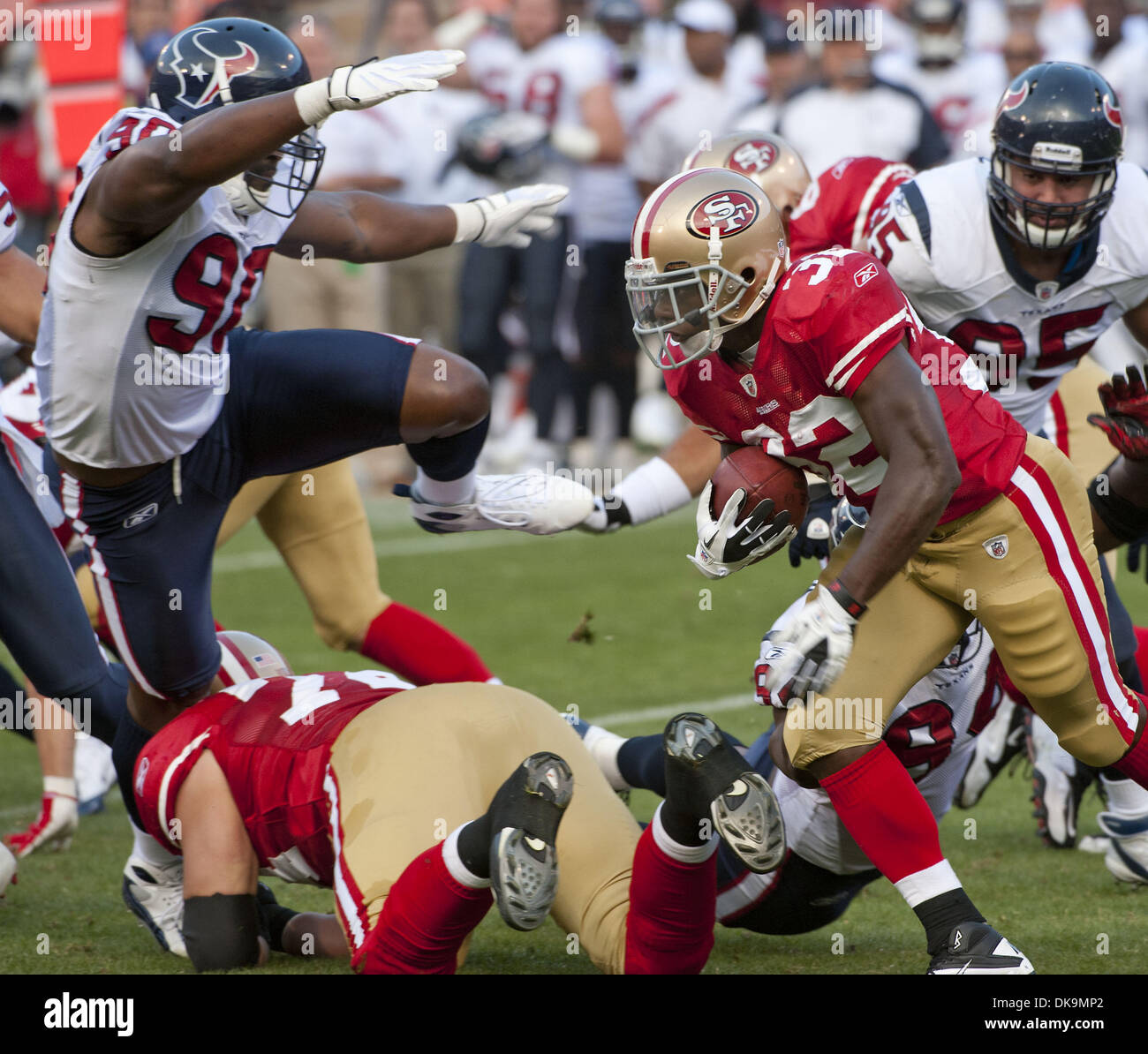 Aug 27 2011 San Francisco Ca Usa San Francisco 49ers Vs