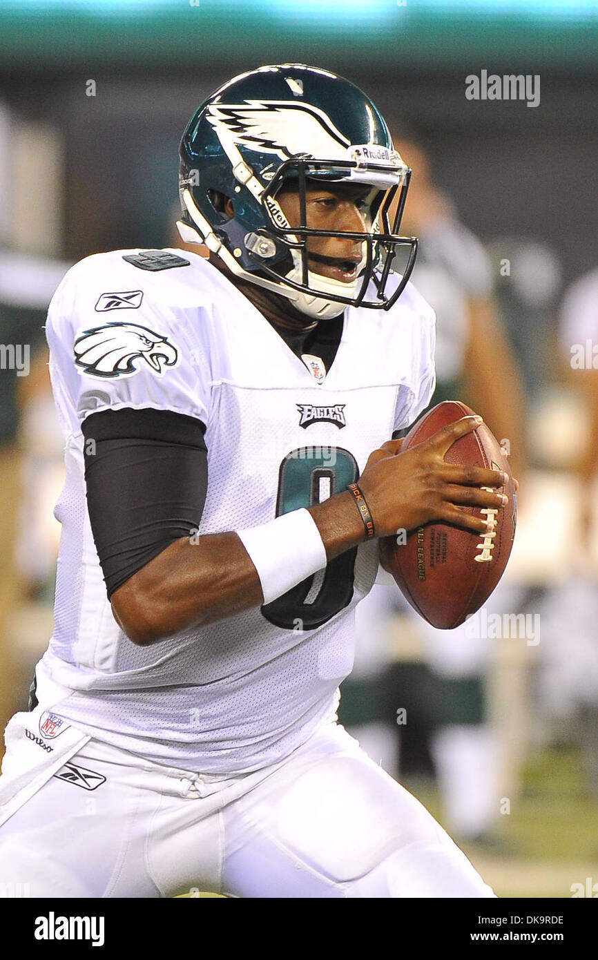 Sept. 1, 2011 - East Rutherford, New Jersey, U.S - Philadelphia Eagles  quarterback Vince Young (9) in National Football League action at Met Life  Stadium in East Rutherford New Jersey the Philadelphia