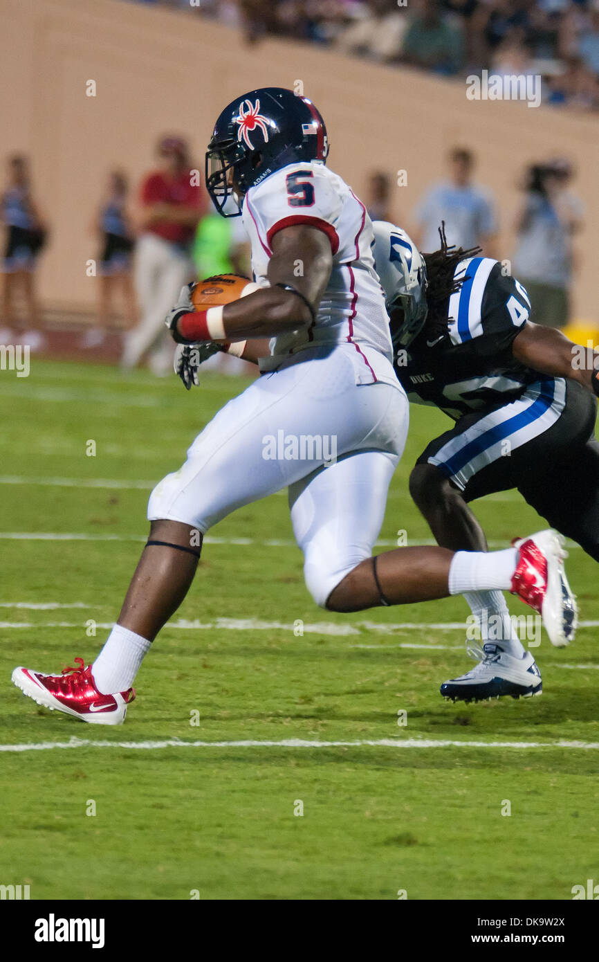 Sept. 3, 2011 Durham, North Carolina, U.S Richmond Spiders fullback