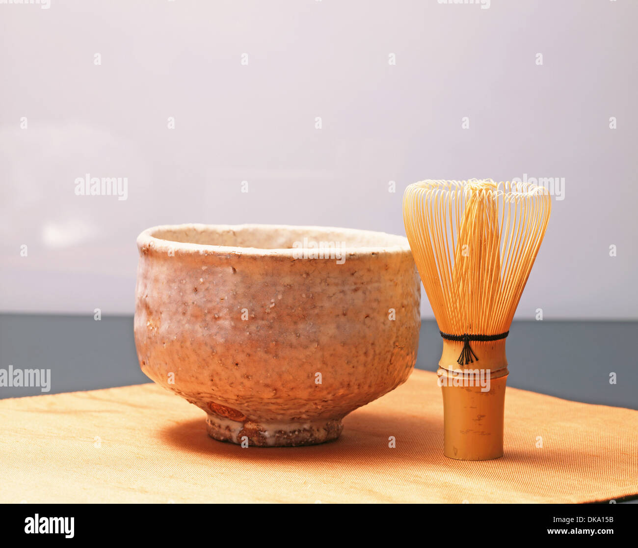 Matcha green tea tools Stock Photo Alamy