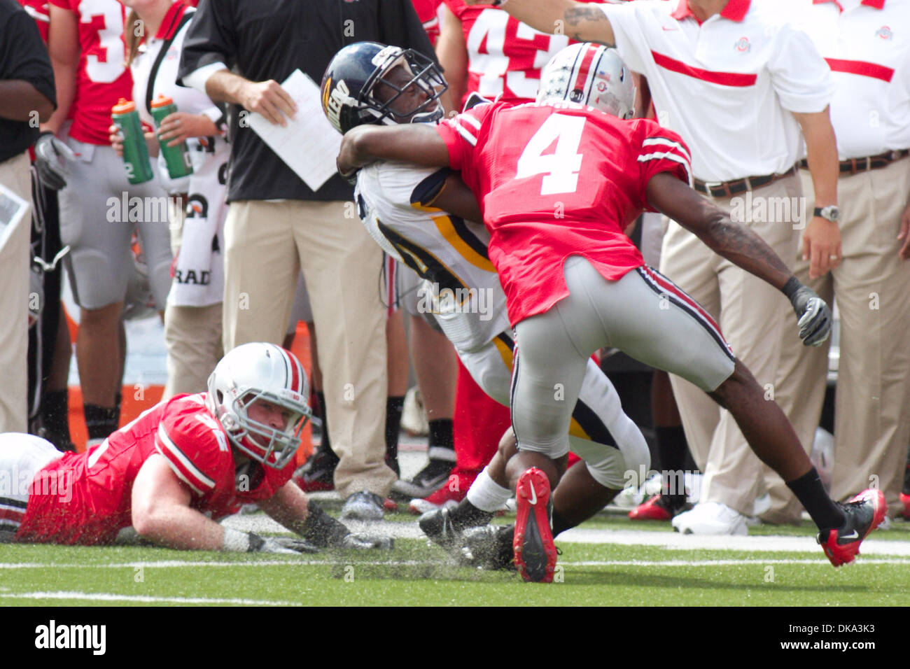 Sept. 10, 2011 - Columbus, Ohio, U.S - Toledo Rockets running back ...
