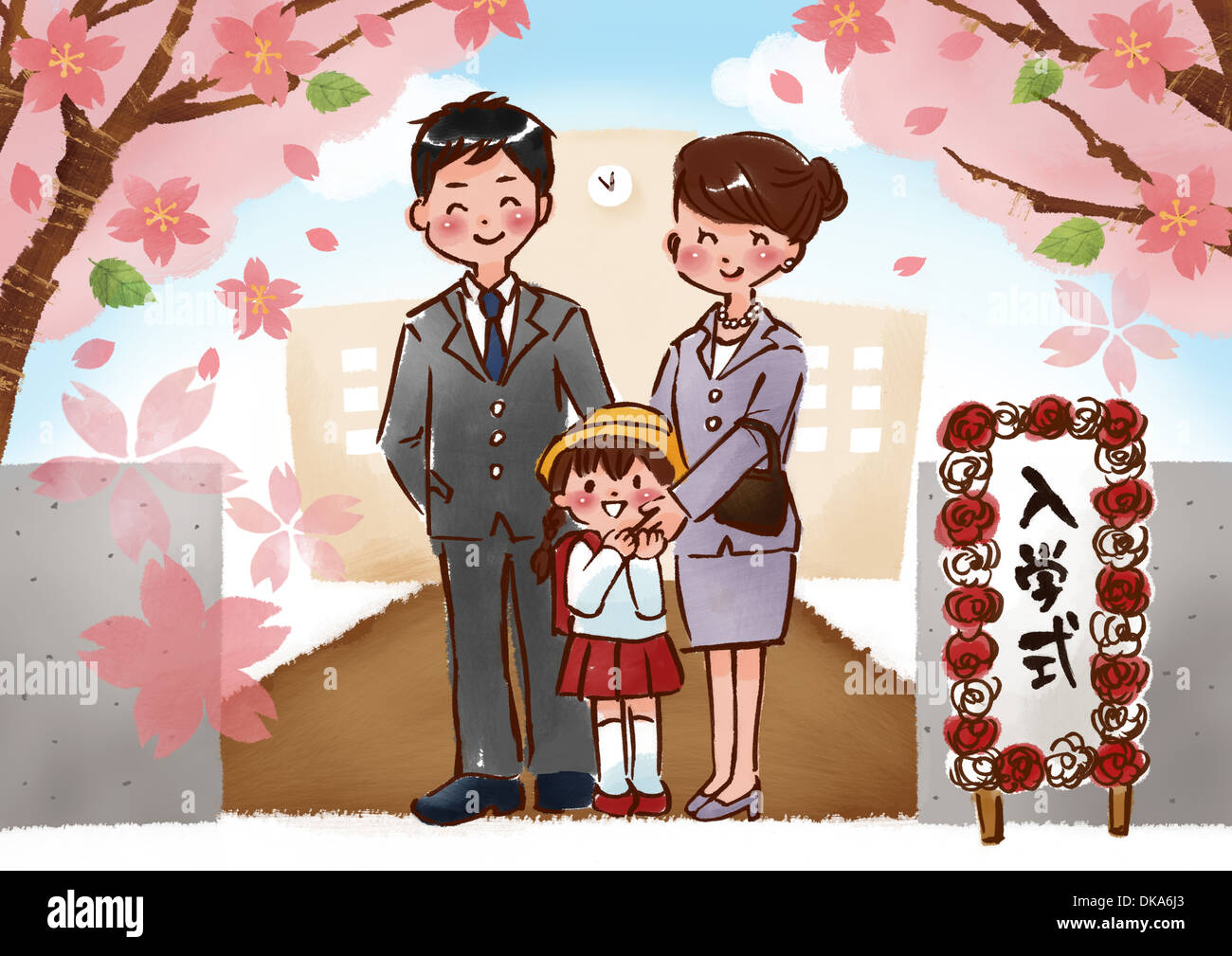 Japanese traditions and seasons  I Stock Photo
