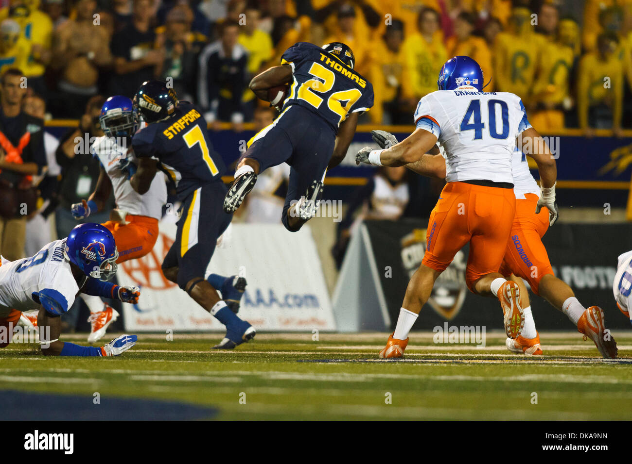 Sept. 16, 2011 - Toledo, Ohio, U.S - Toledo running back Adonis Thomas ...