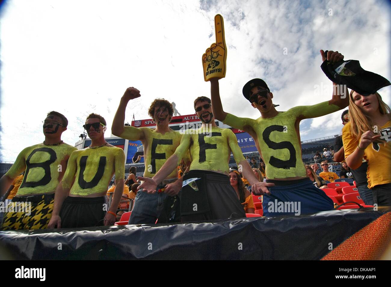 Colorado buffaloes fans hi-res stock photography and images - Alamy