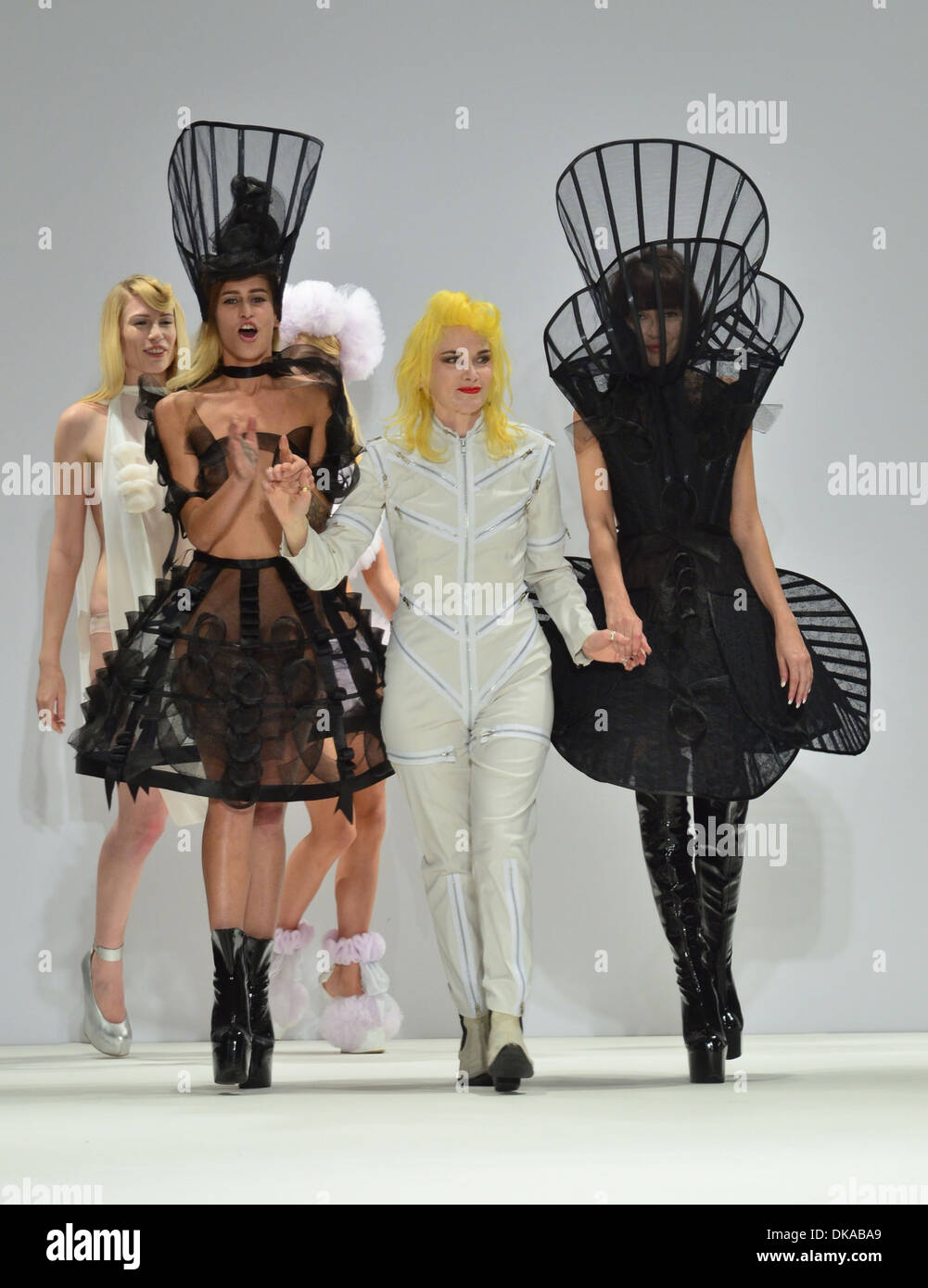 Alice Dellal and Pam Hogg London Fashion Week Spring/Summer 2013 - Pam ...