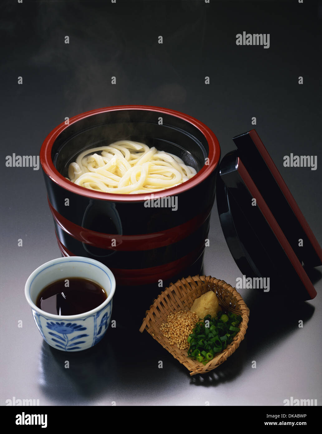 Japanese style Udon noodles Stock Photo Alamy