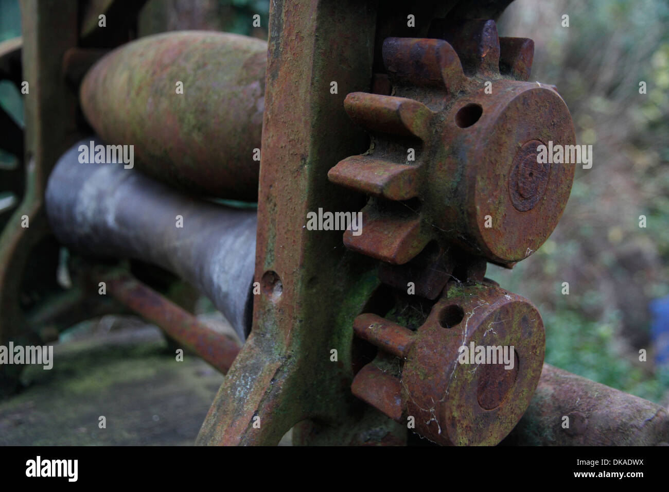 Old Mangle Stock Photo