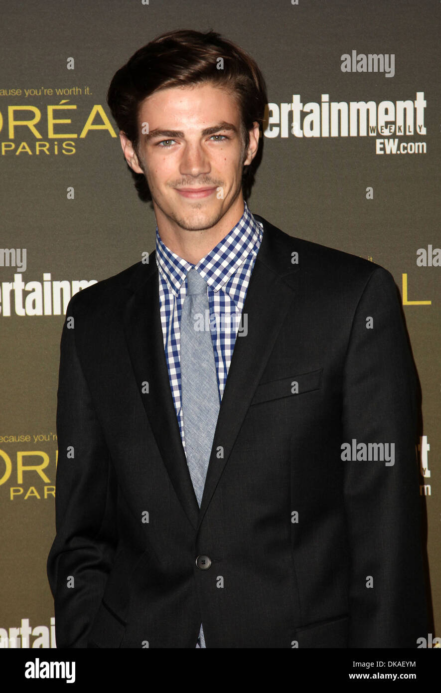 Grant Gustin 2012 Entertainment Weekly Pre-Emmy Party at Fig & Olive