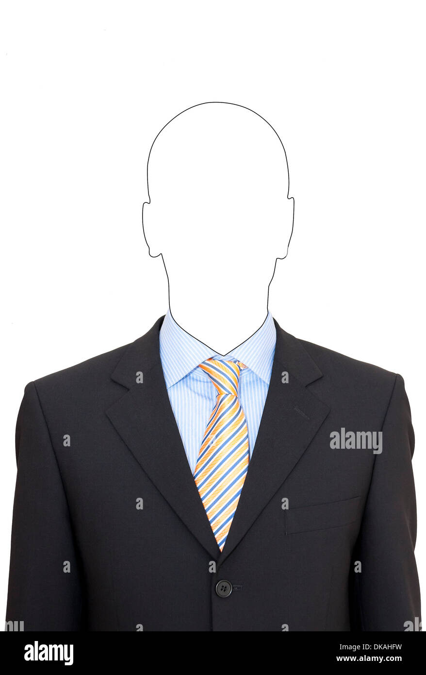 Yellow shirt suit High Resolution Stock 
