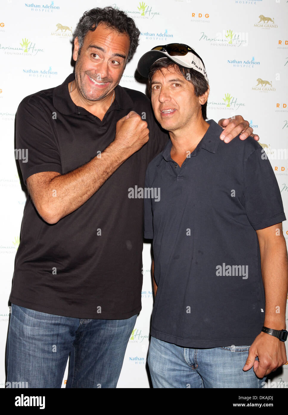 Brad Garrett and Ray Romano Brad Garrett's Maximum Hope Foundation