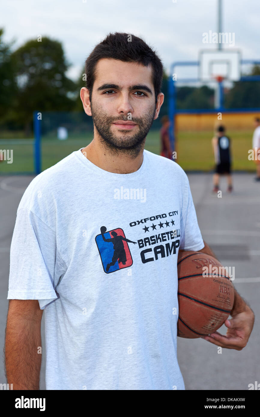 Oxford basketball club coach Jose Hernandez Stock Photo Alamy