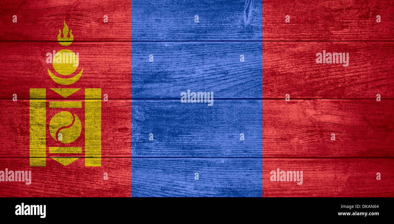 Mongolian Flag Wallpaper