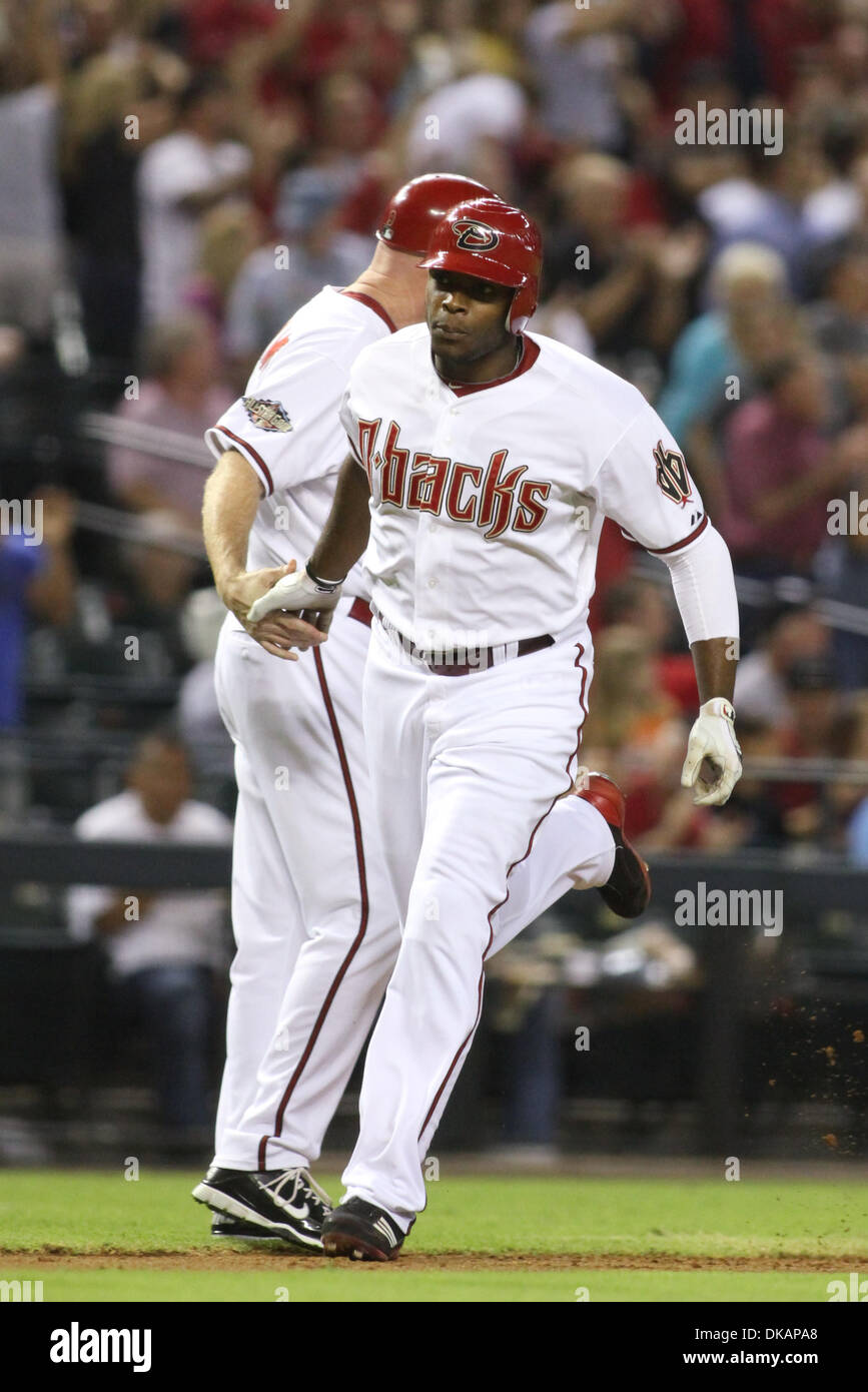 Sept 19 2011 Phoenix Arizona U S Justin Upton Gets