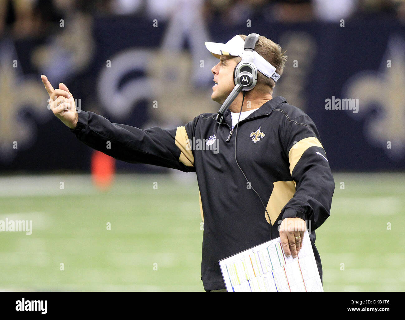 Sep. 25, 2011 - New Orleans, Louisiana, U.S. - New Orleans Saints
