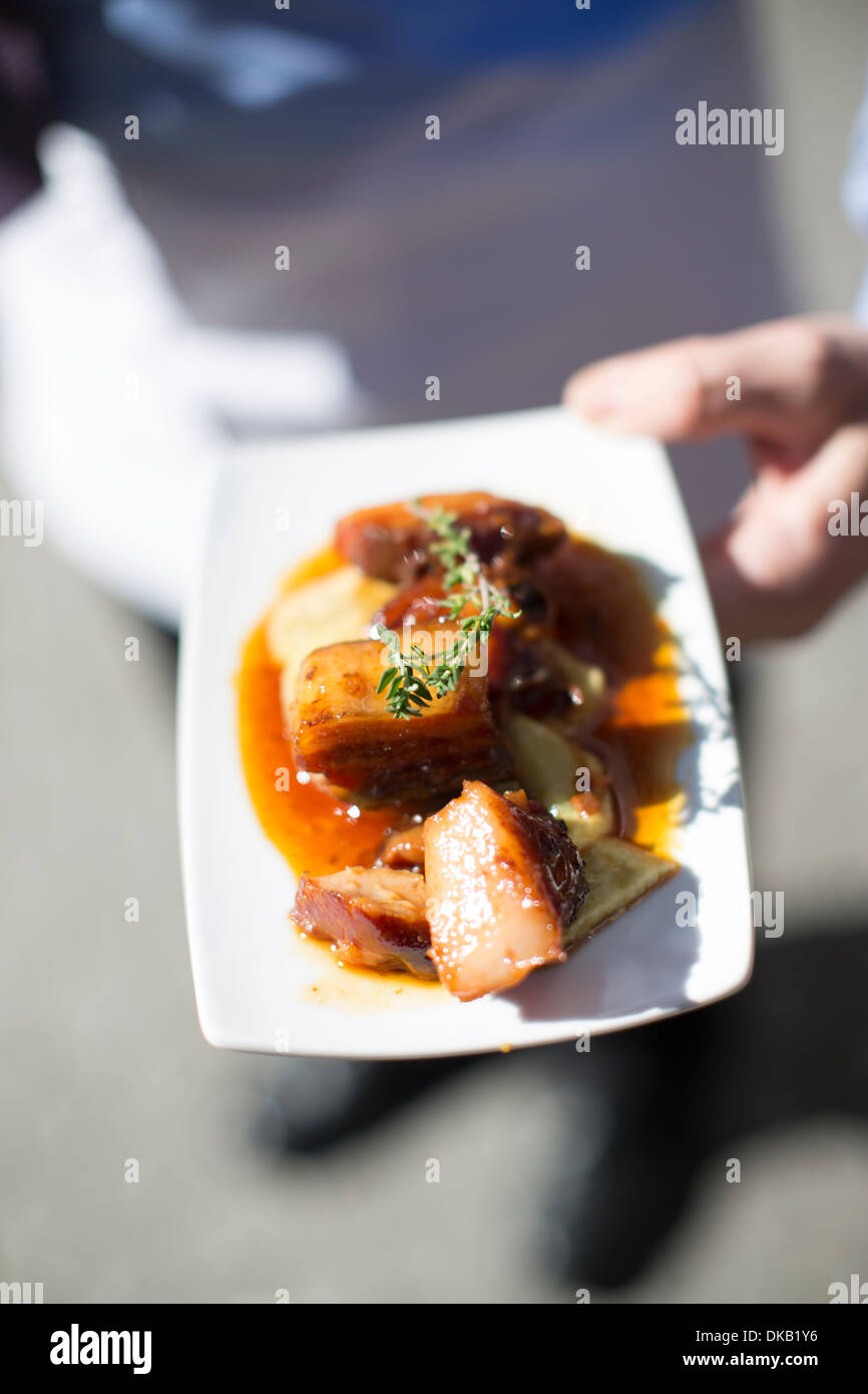 Eslava Tapas bar, Seville, Spain Stock Photo