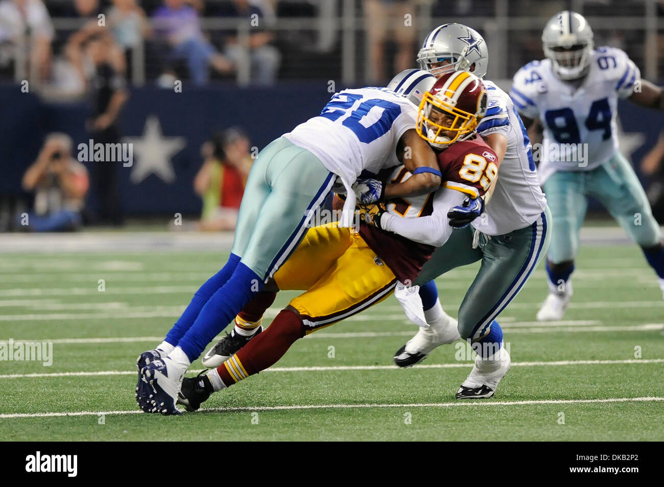 Redskins WR Santana Moss (89) in action during the Indianapolis Colts vs.  Washington Redskins preseason NFL football game. The Redskins defeat the  Colts 30 - 17 Stock Photo - Alamy