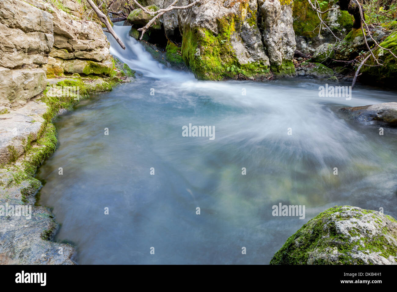 River Majaceite between the towns of El Bosque and Benamahoma on the  province of Cadiz, Spain Stock Photo - Alamy