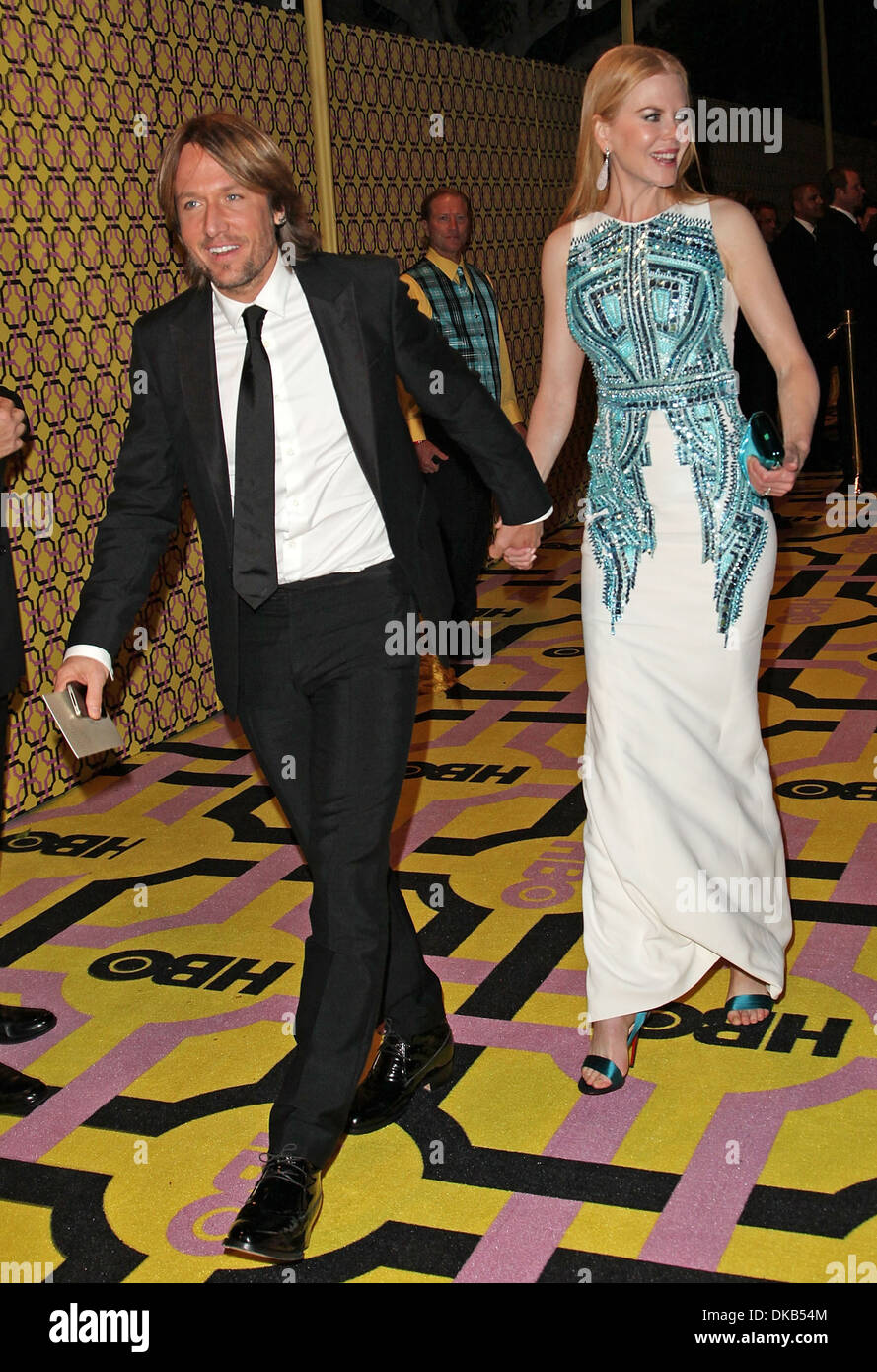 Keith Urban and Nicole Kidman HBO's Annual Emmy Awards post-ceremony