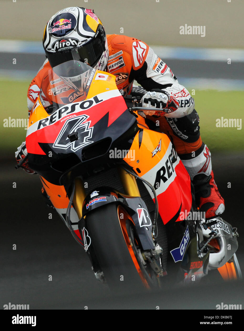 Oct. 1, 2011 - Motegi, Japan - ANDREA DOVIZIOSO of Italy and