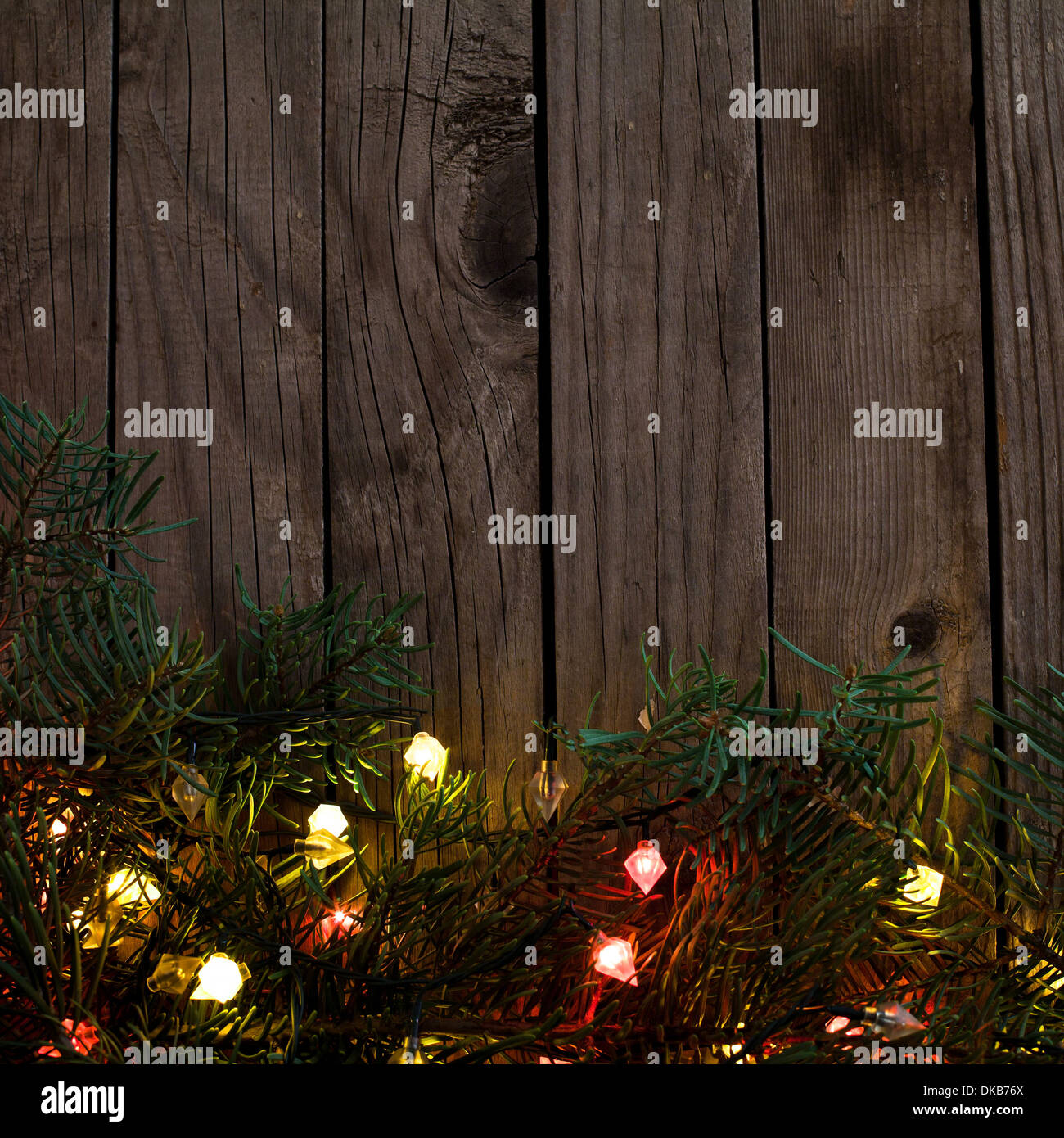 holiday background with christmas lights Stock Photo - Alamy