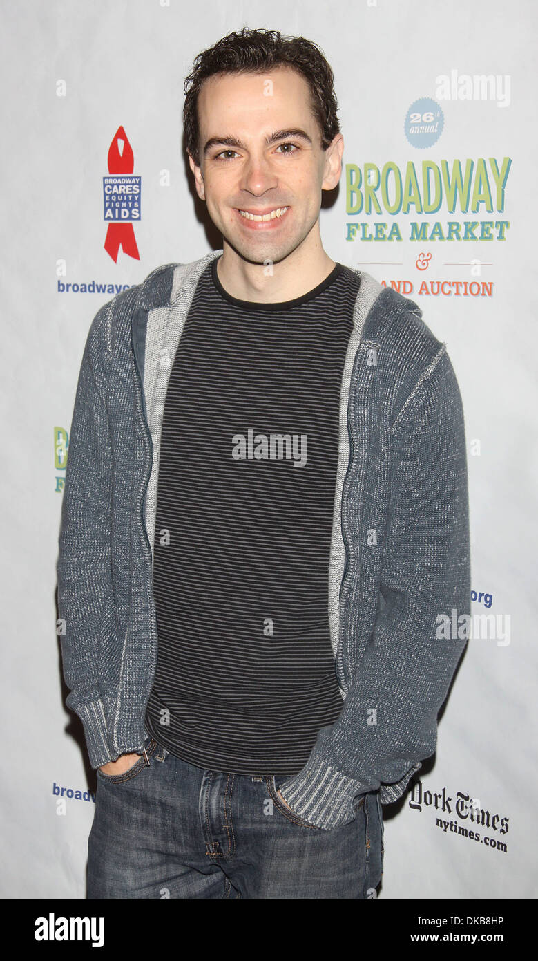 Rob McClure attending 26th Broadway Cares Flea Market held in Times Square New York City USA - 23.09.12 Stock Photo