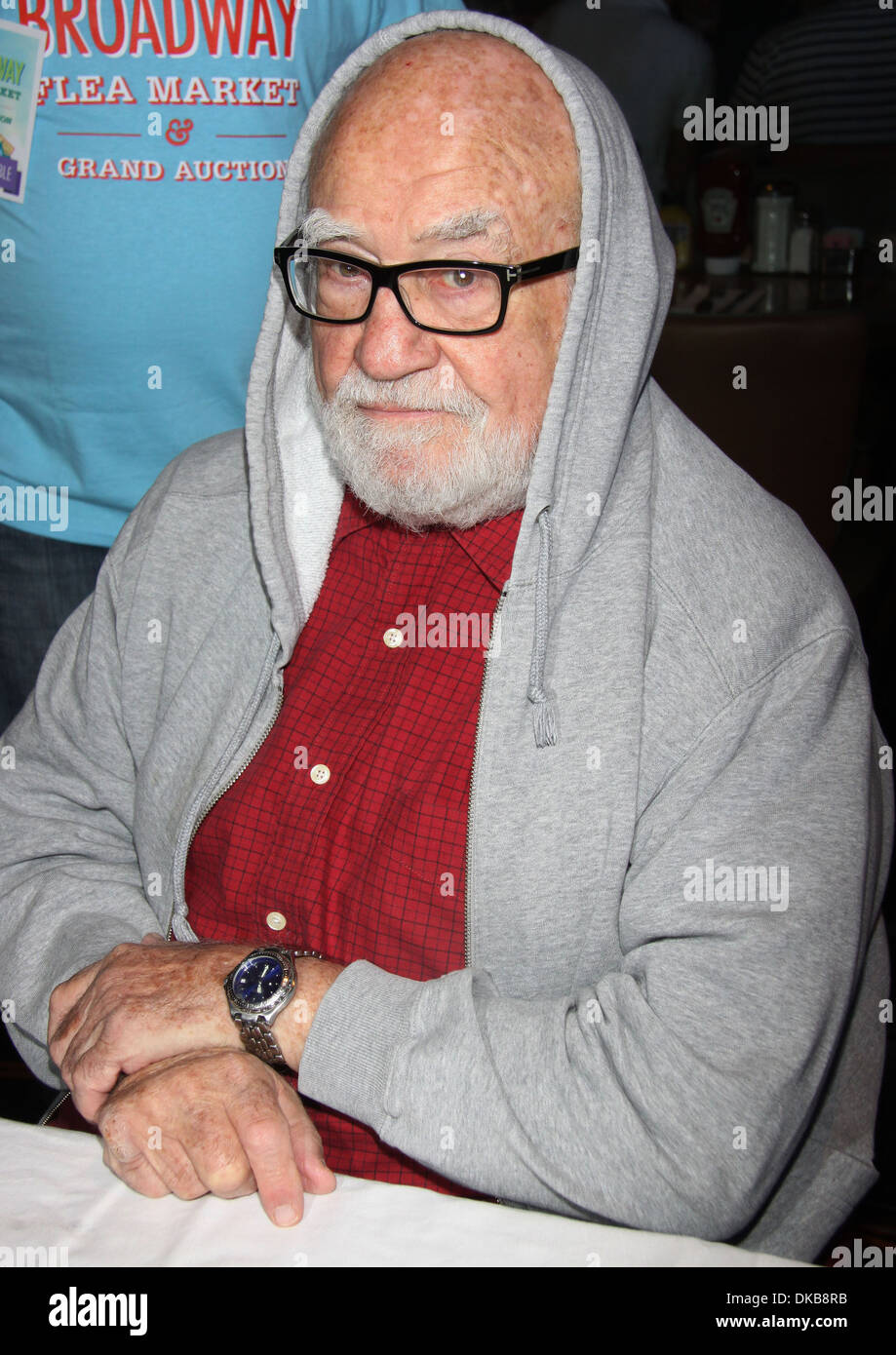 Edward Asner attending 26th Broadway Cares Flea Market held in Times