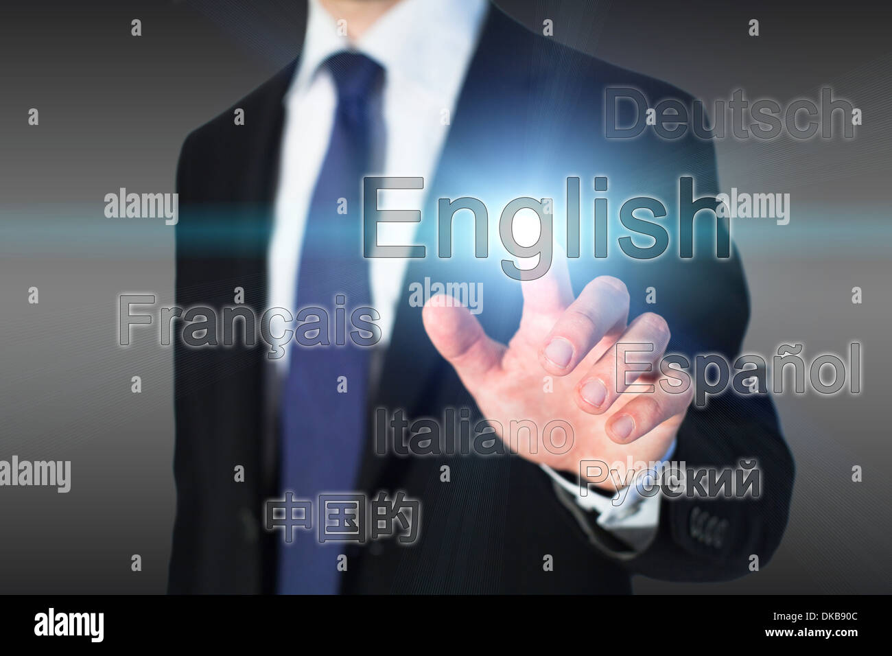 learning english, language school concept Stock Photo