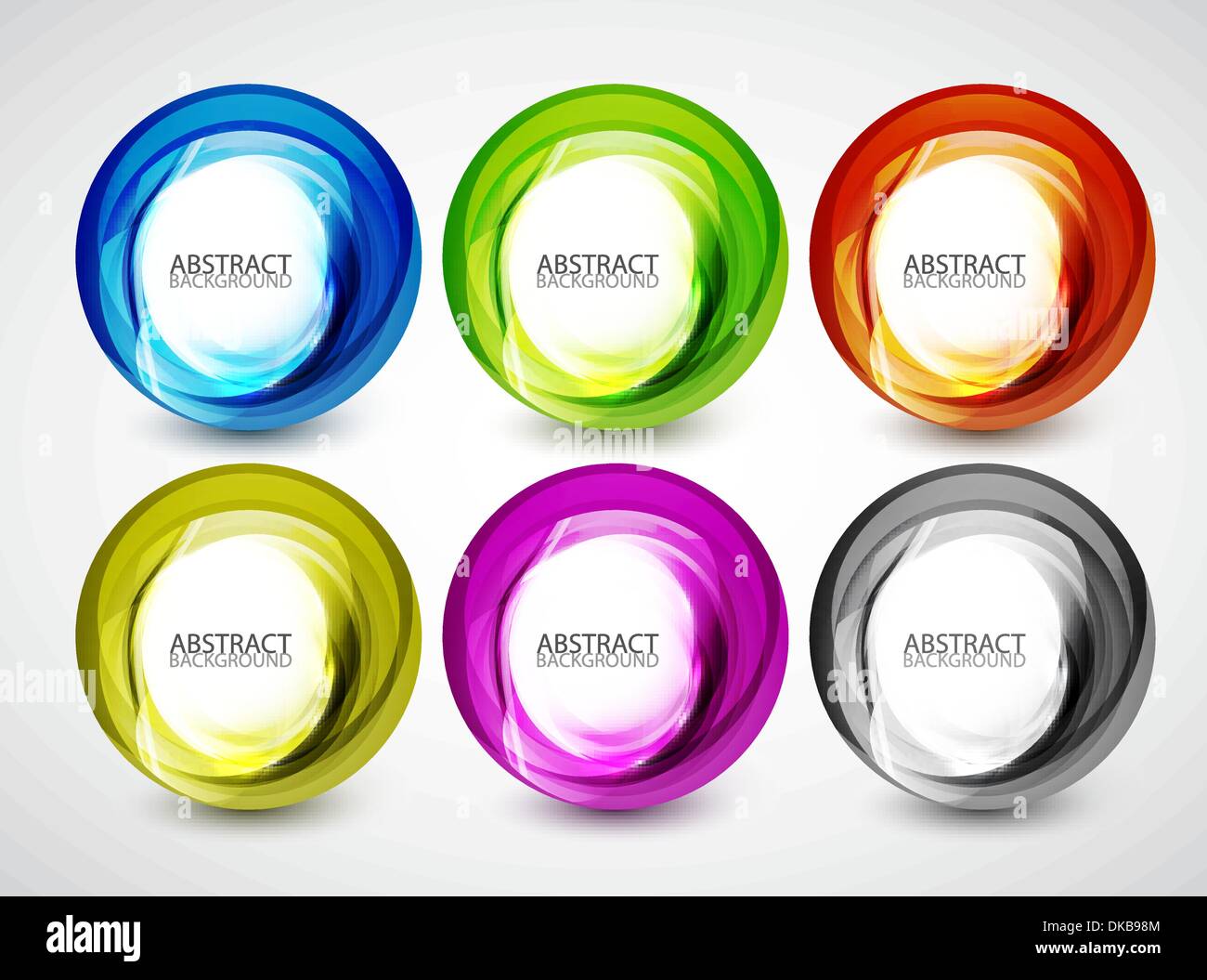 Vector abstract colorful design elements Stock Vector Image & Art - Alamy