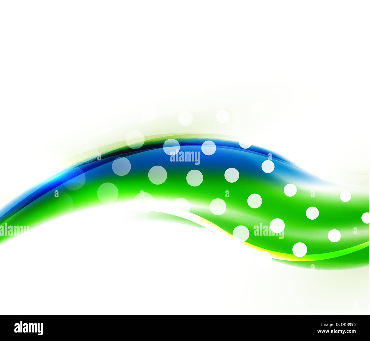 Abstract isolated flowing wave isolated on white Stock Vector Image ...
