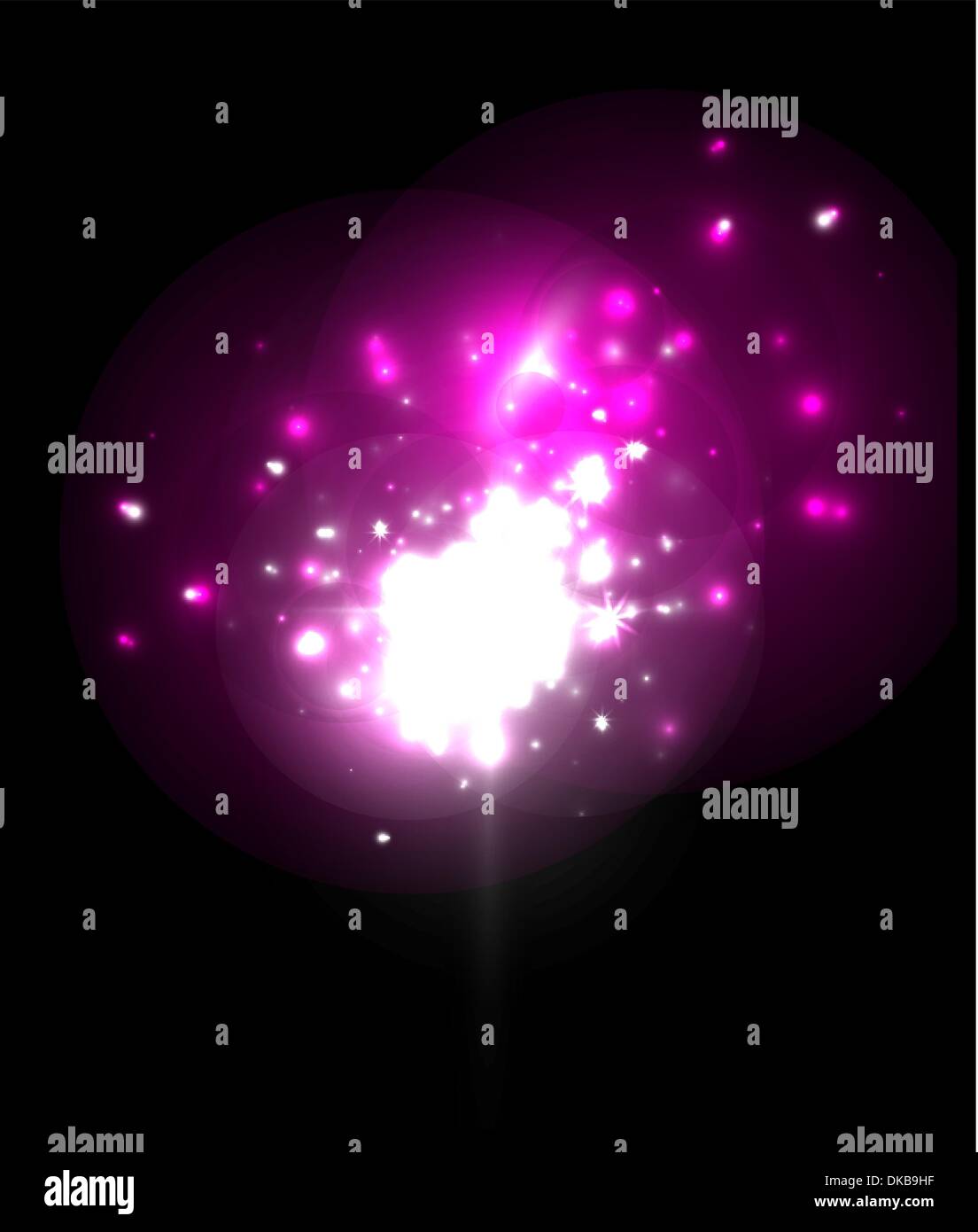 Abstract colorful lights. Energy explosion illustration Stock Vector ...