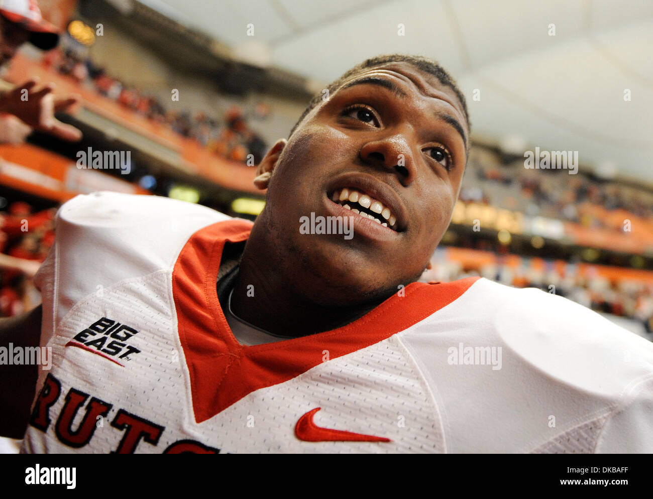 Rutgers syracuse football university carrier dome hi-res stock ...