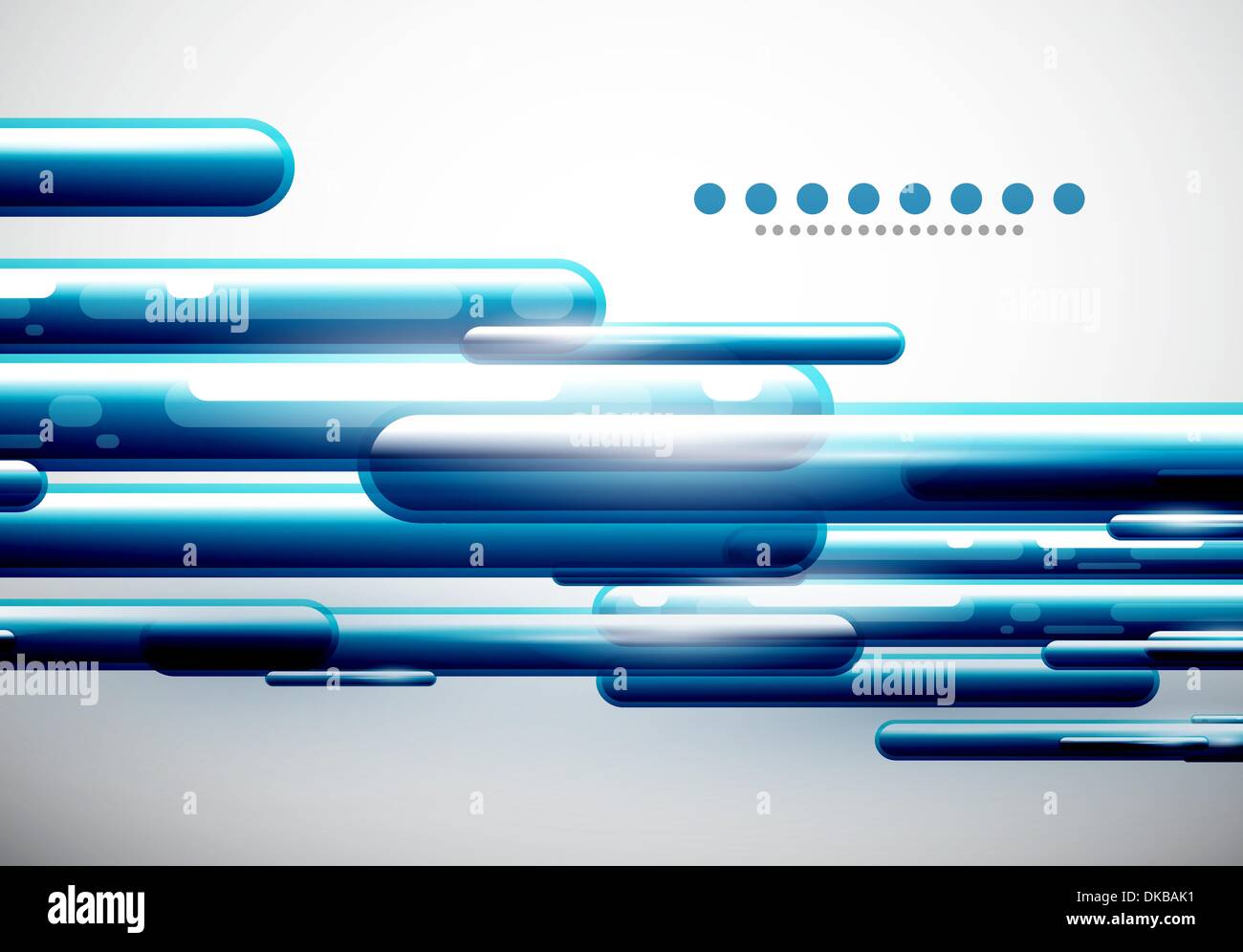 Blue abstract bubble lines background Stock Vector Image & Art - Alamy