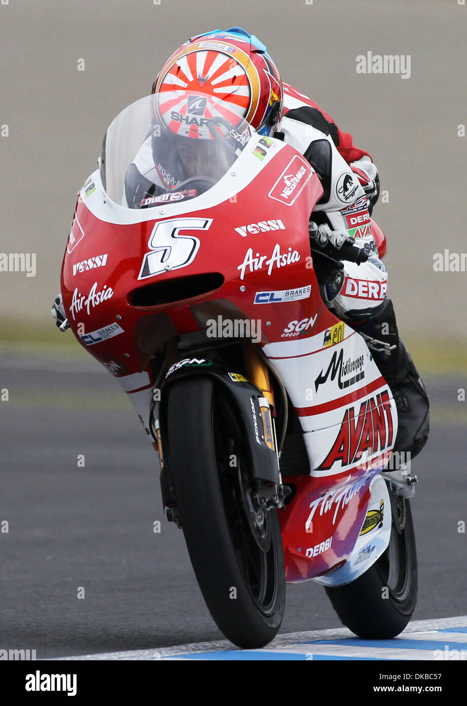 Oct. 2, 2011 - Motegi, Japan - JOHANN ZARCO of France and Avant