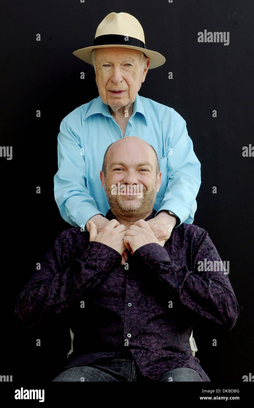 Simo Brok Simon Brook and his father Peter Brook posing at a photocall movie 'The ...