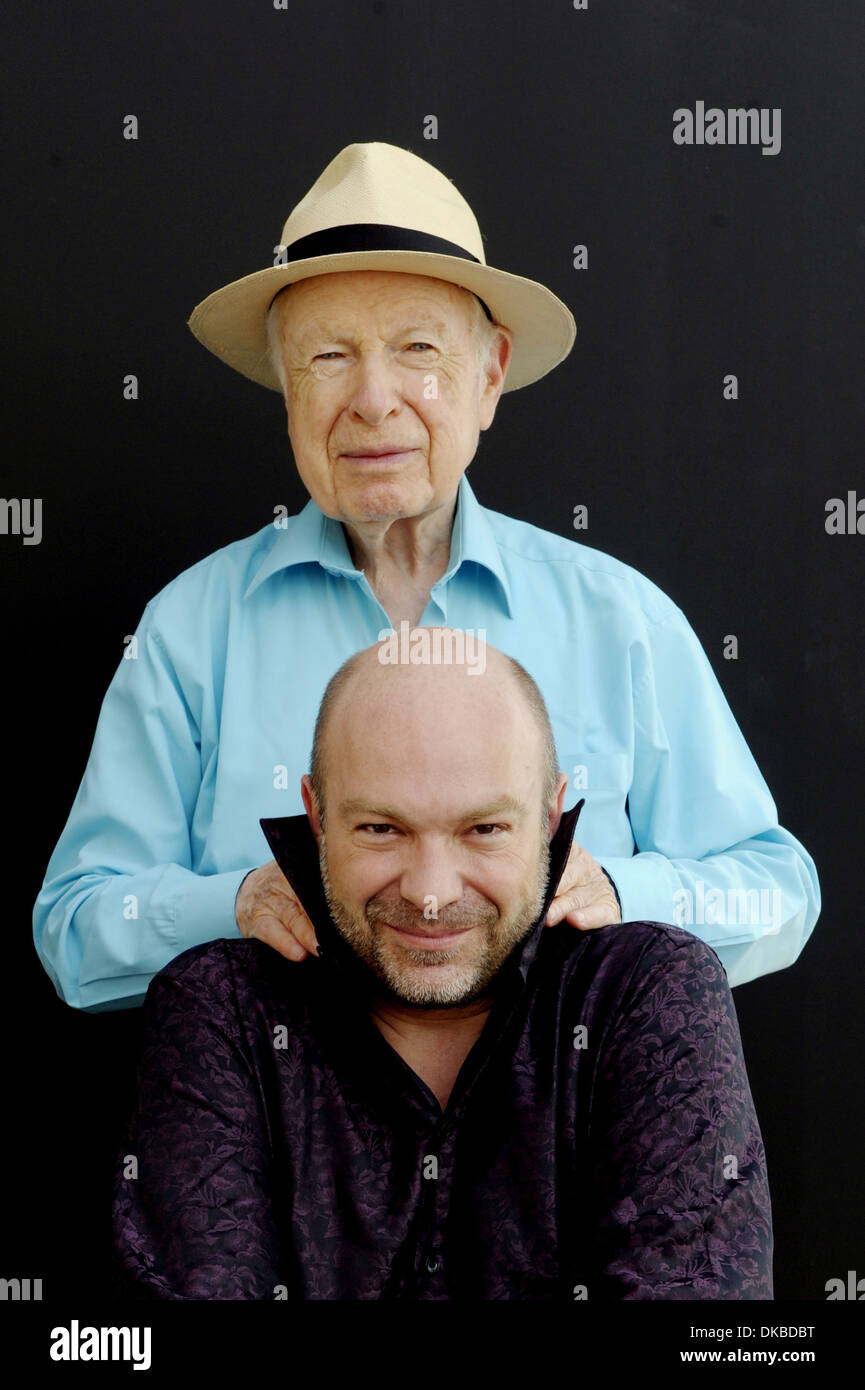 Simo Brok Simon Brook and his father Peter Brook posing at a photocall movie 'The ...