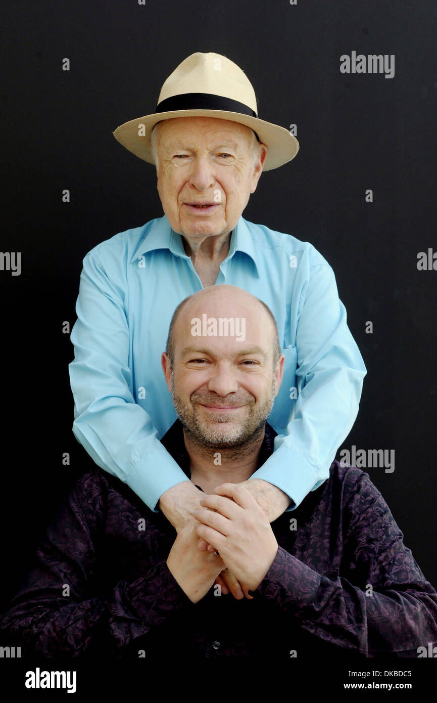 Simo Brok Simon Brook and his father Peter Brook posing at a photocall movie 'The ...