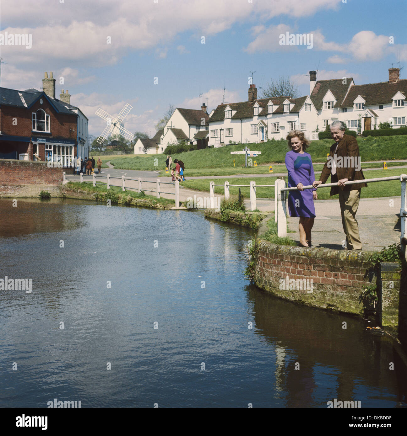 Finchingfield Essex 1970s England Britain UK Stock Photo - Alamy
