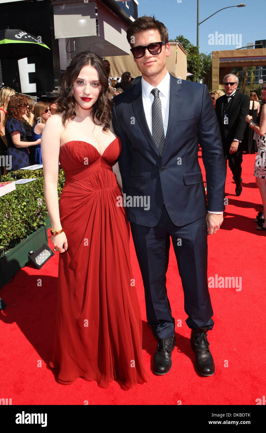 Kat Dennings 64th Annual Primetime Emmy Awards held at kia Theatre L.A