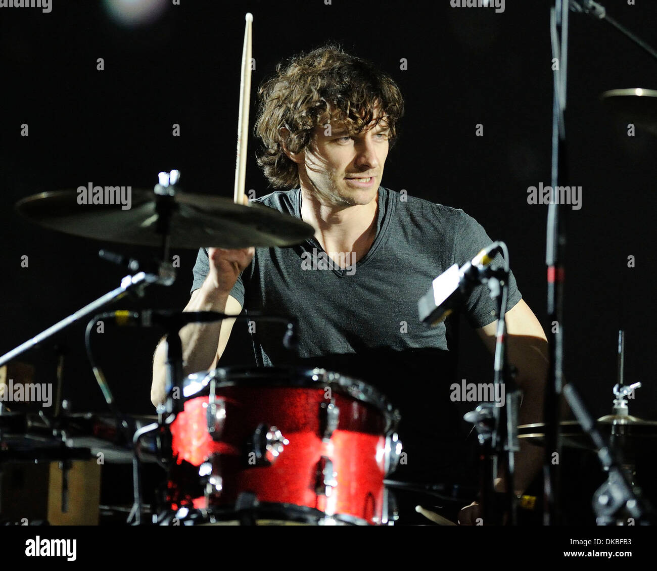 Gotye aka Wouter 'Wally' De Backer performs on stage at Molson Canadian ...