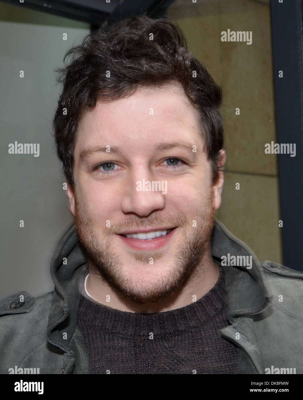 Matt Cardle at the Today FM studios for the Ray Darcy Show Dublin
