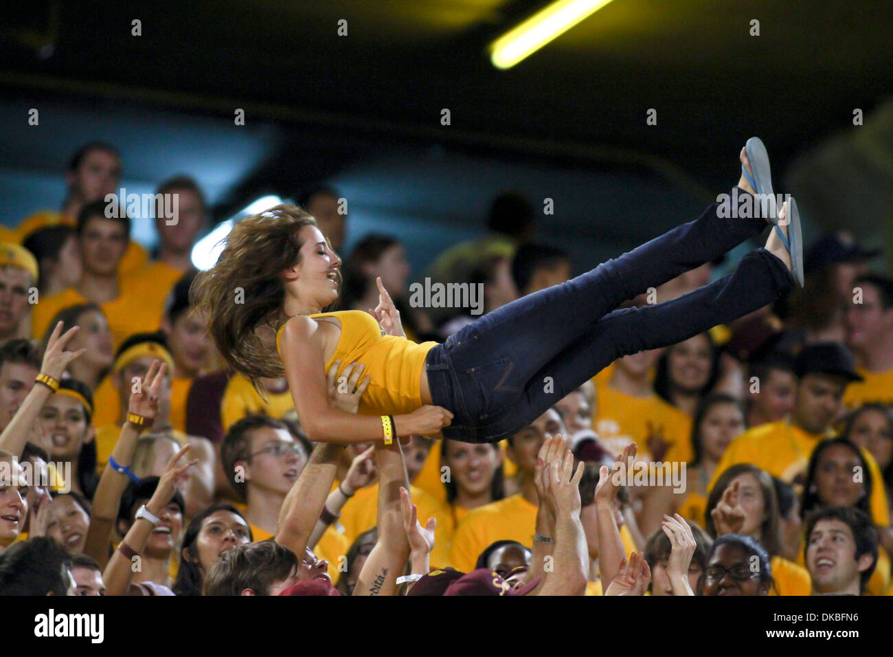 Oct. 1, 2011 Tempe, Arizona, U.S. Arizona State Fans had their own