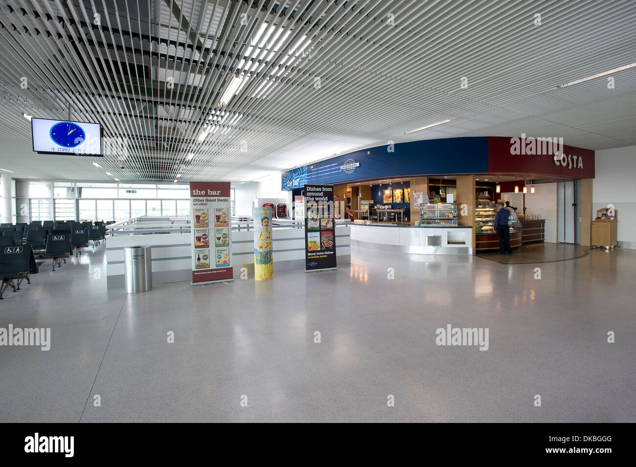 Portsmouth International Port terminal building, Hampshire, UK Stock ...