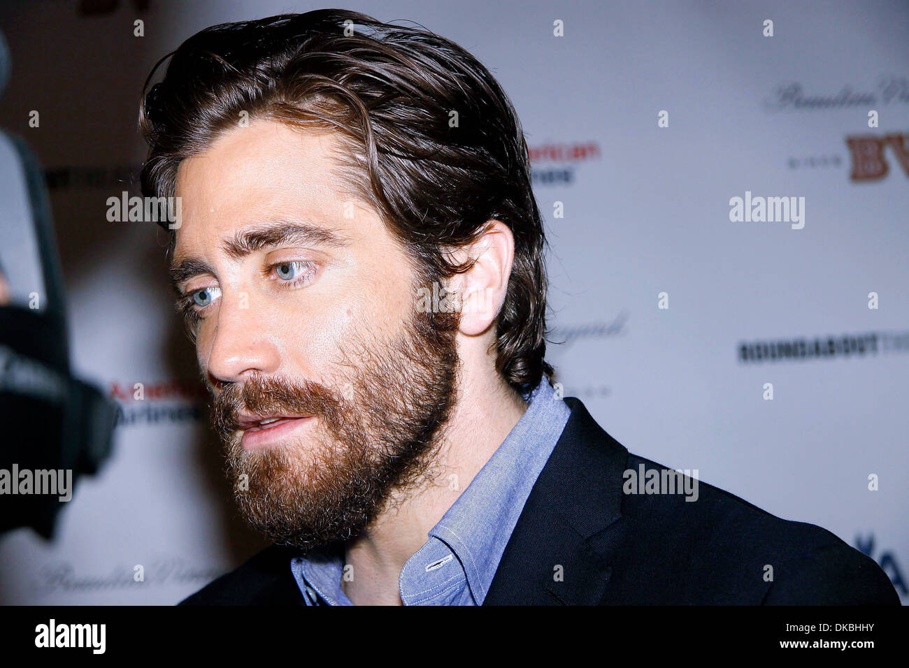 Jake Gyllenhaal Opening night after party for Off-Broadway play' If There  Is I Haven't Found It Yet' at Laura Pels Theatre New Stock Photo - Alamy