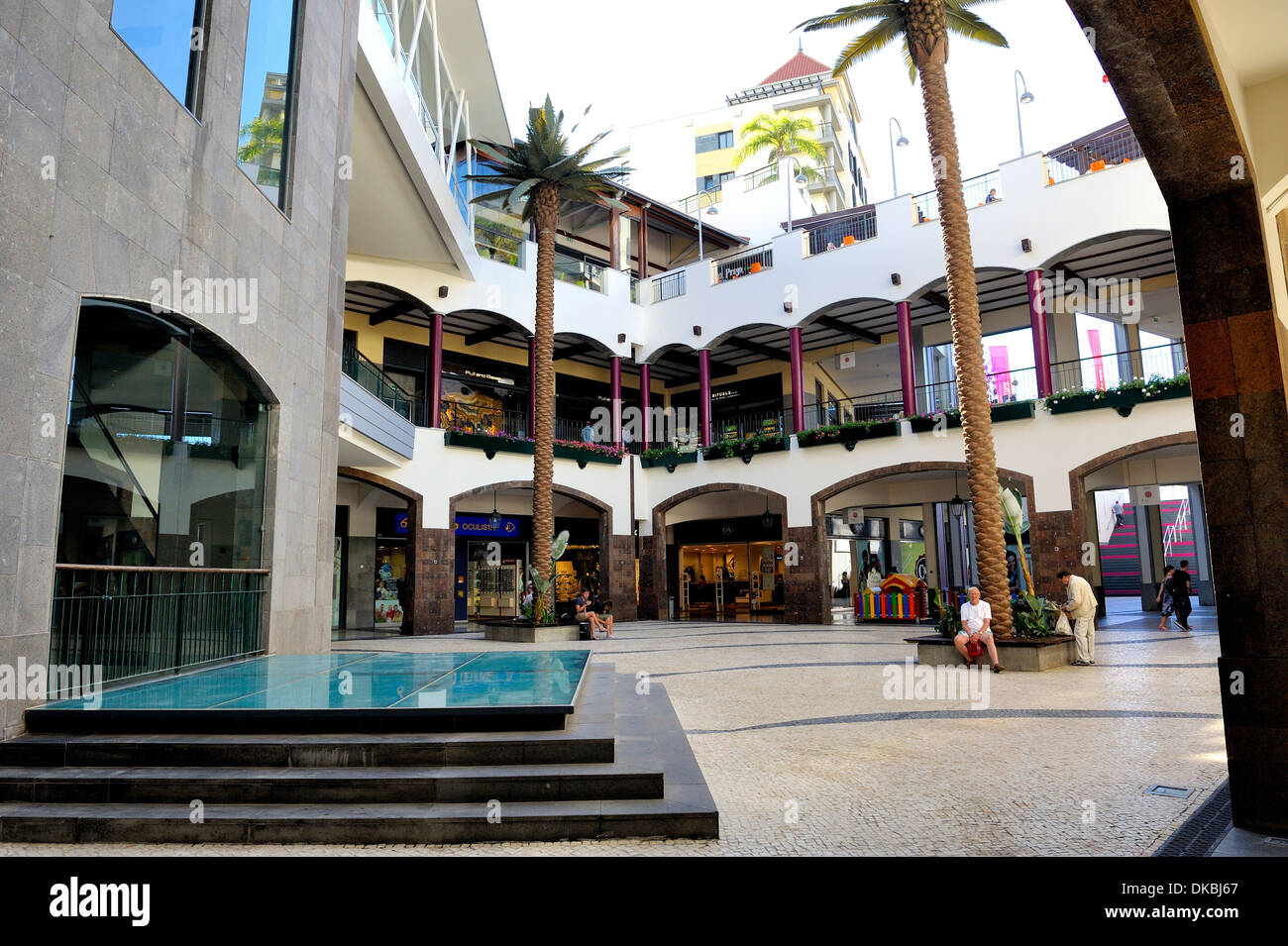 Madeira Portugal.The forum shopping center complex Stock Photo Alamy
