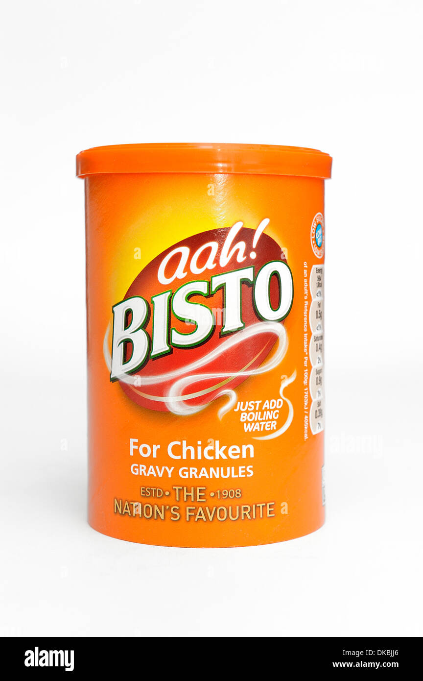 Bisto Chicken gravy granules Stock Photo Alamy