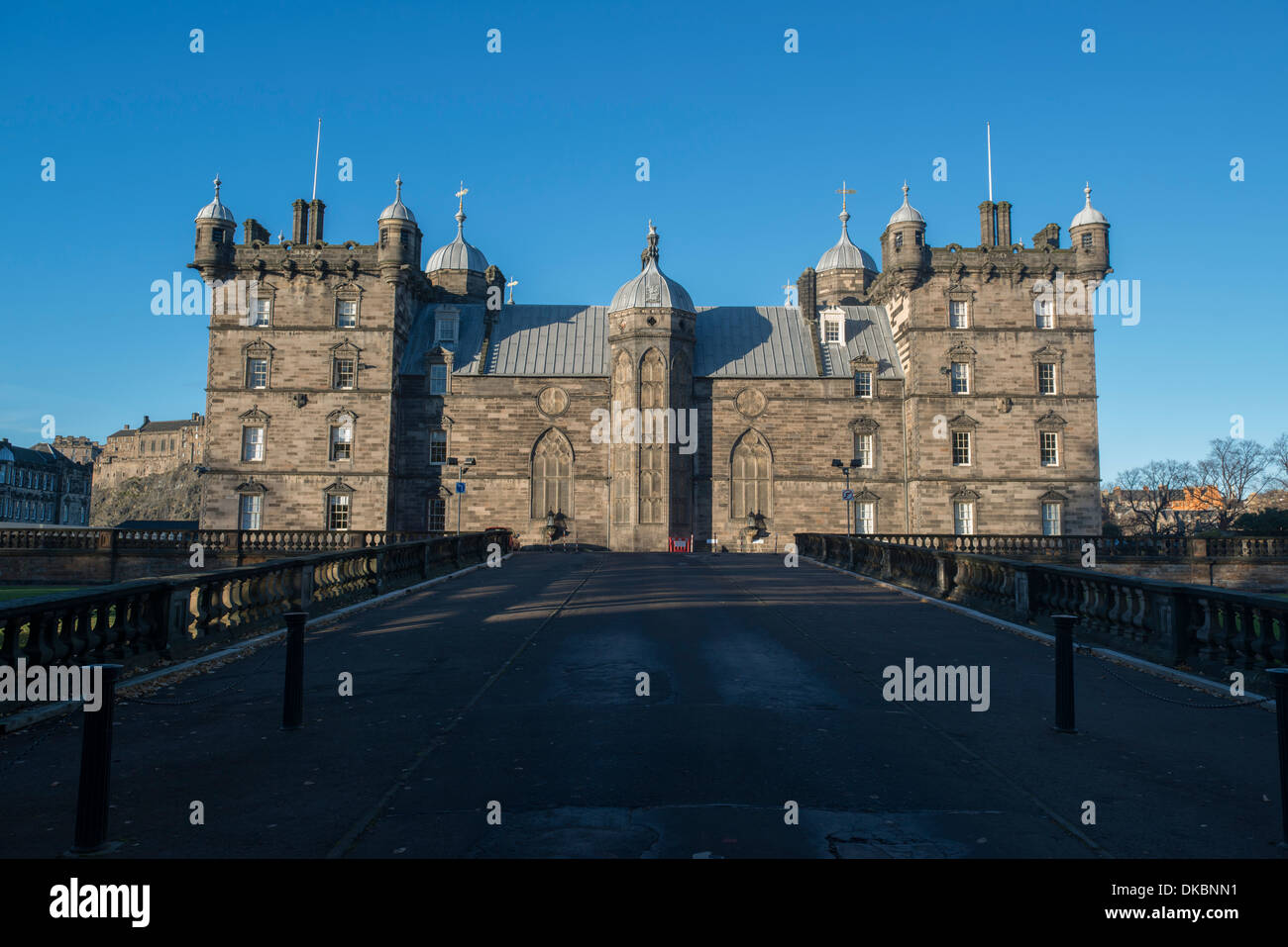 Heriot's School, Old Town, Edinburgh, Scotland. Leading