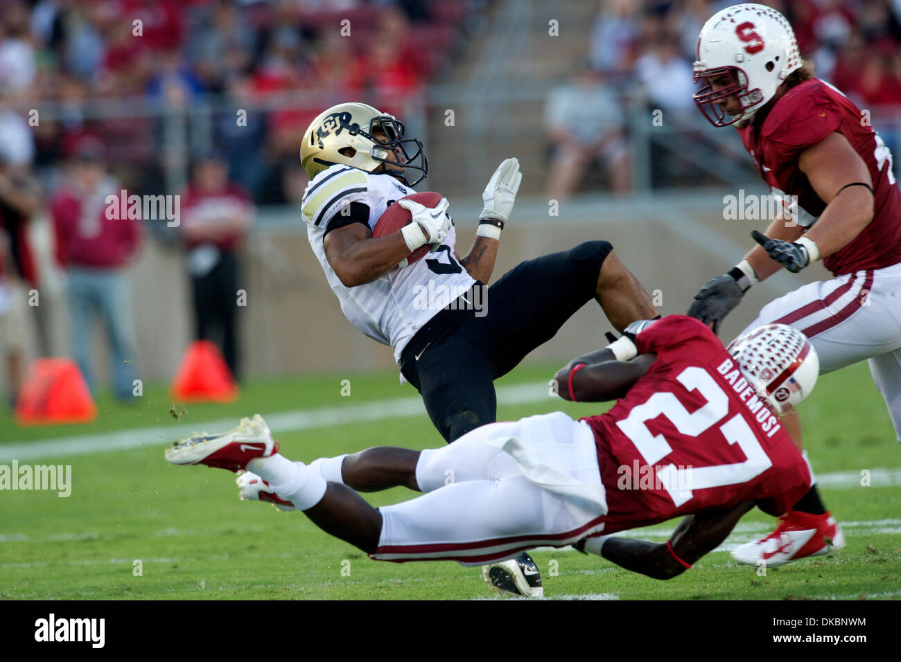 Oct. 8, 2011 - Stanford, California, U.S - Stanford cornerback Johnson ...