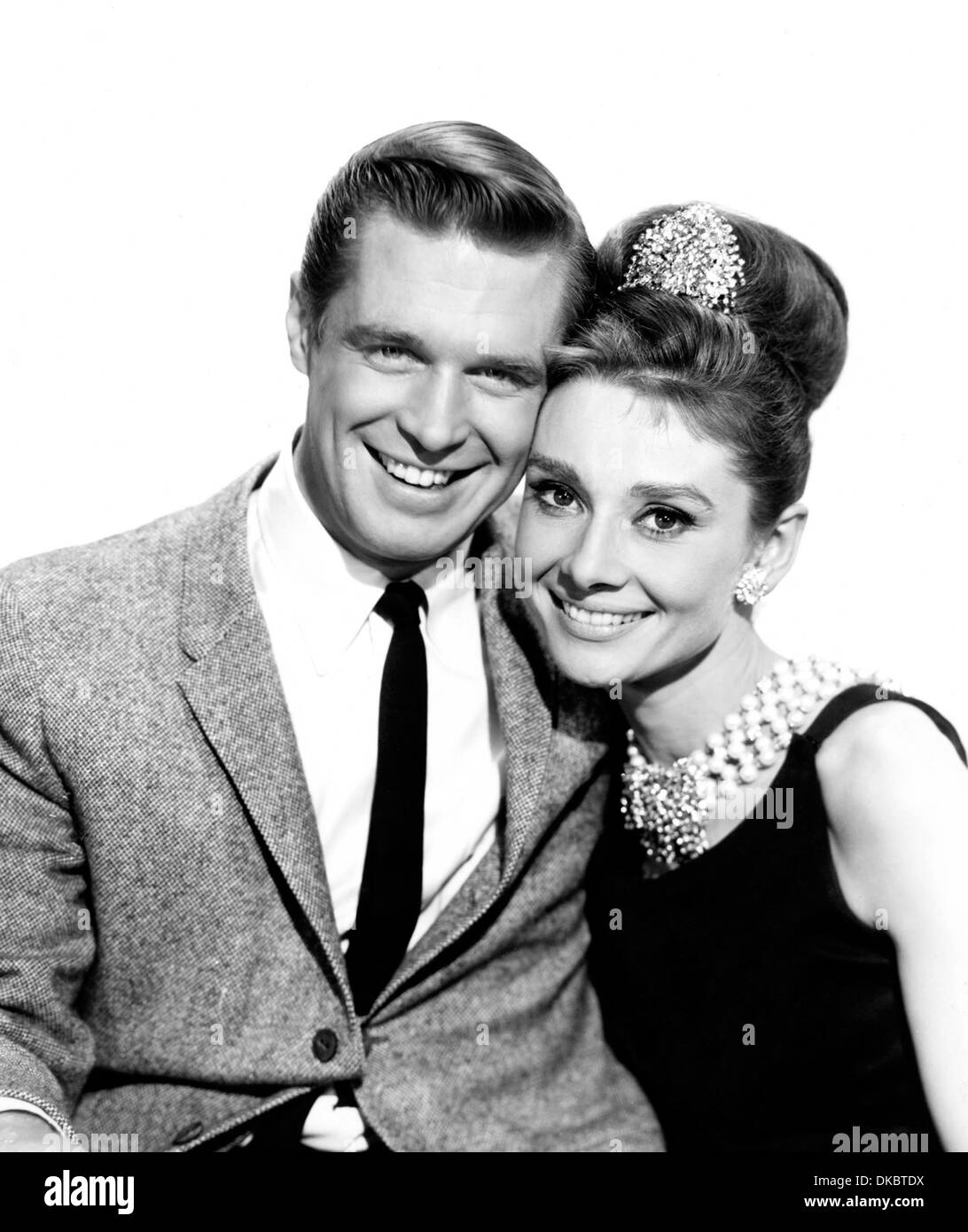 BREAKFAST AT TIFFANY'S  1961 Paramount Pictures film with Audrey Hepburn and George Peppard Stock Photo